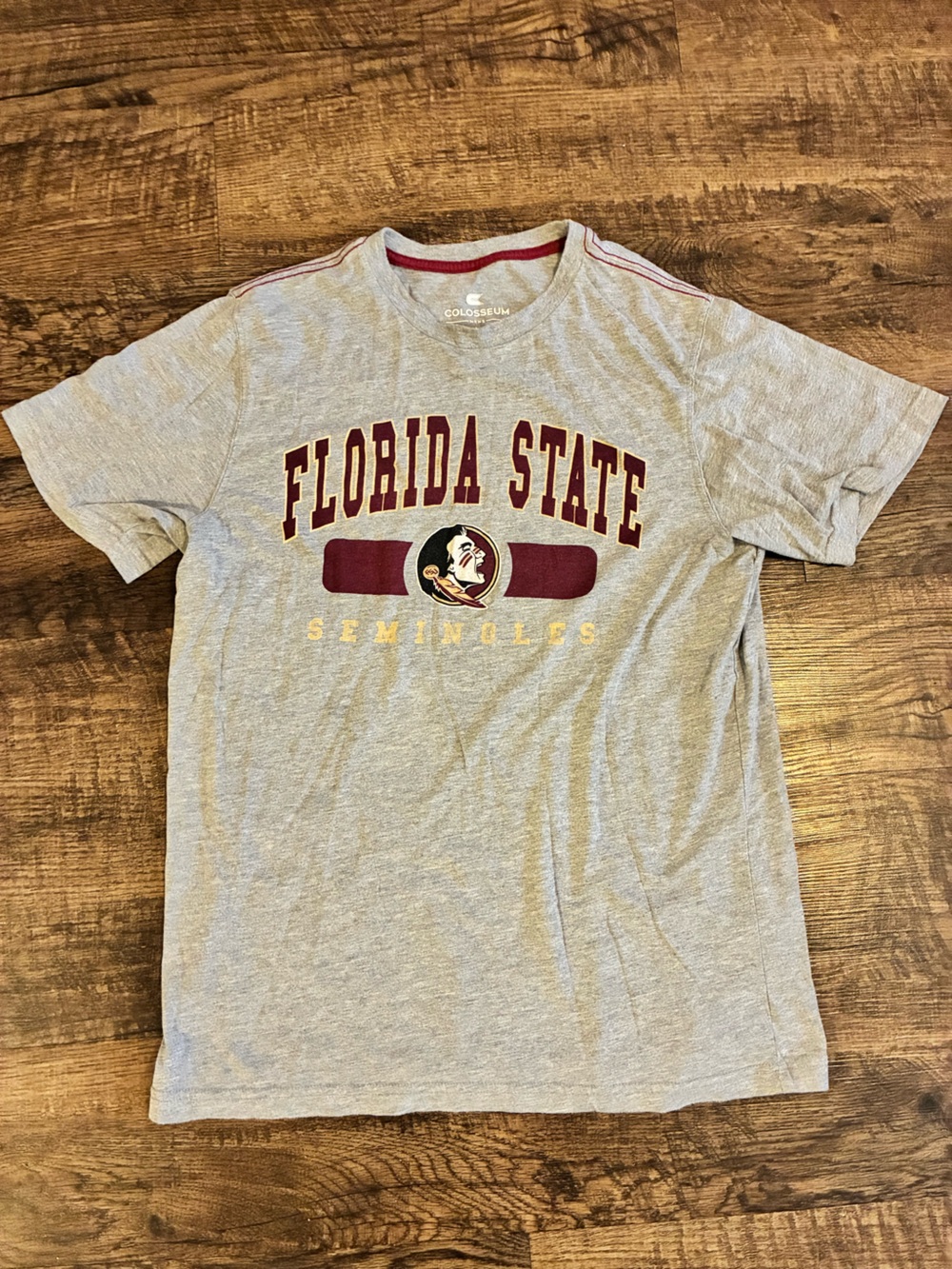 Florida State Seminoles Short Sleeve Graphic Tee - Grey